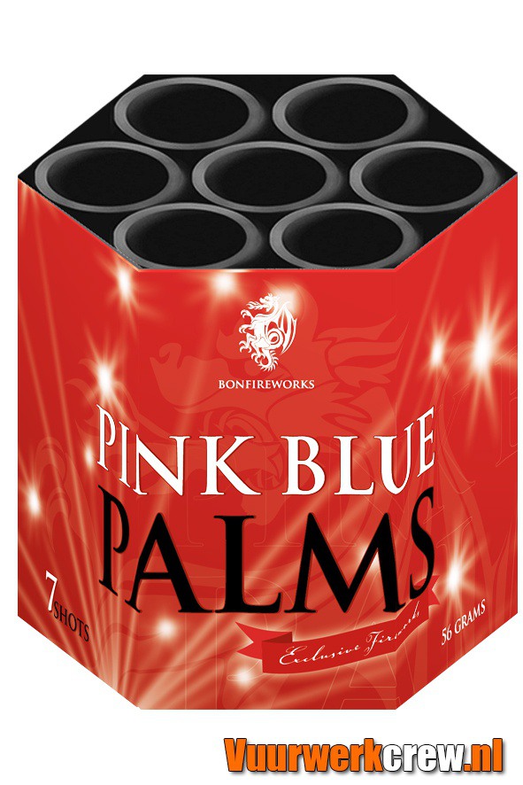 Pink-Blue-Palms