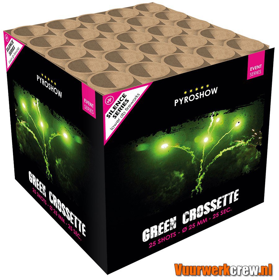 2975-Green-Crossette-Pyroshow-Vuurwerkexpert