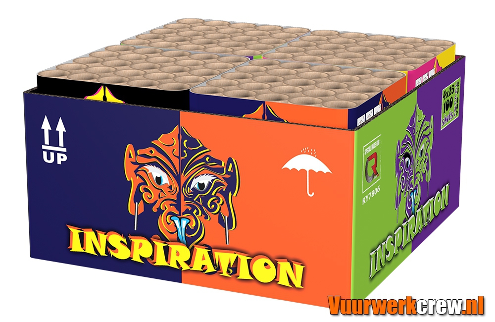 Inspiration box -B China Red - Vuurwerkcrew