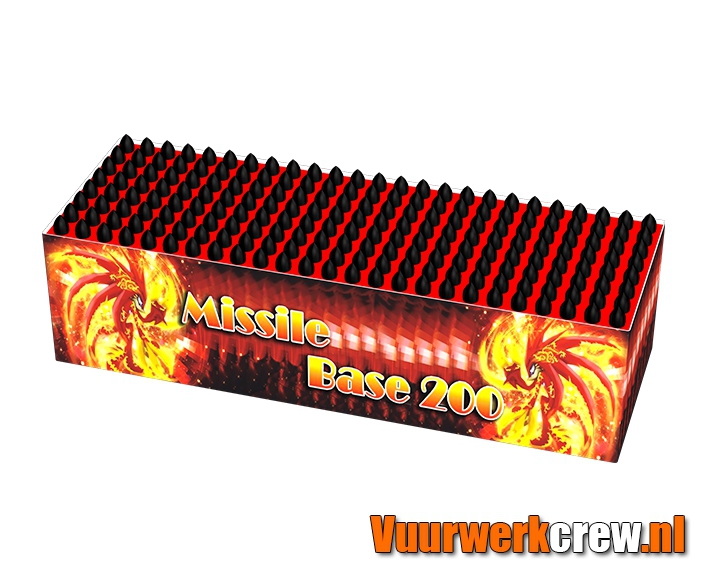 Missel Base 200 China Red - Vuurwerkcrew