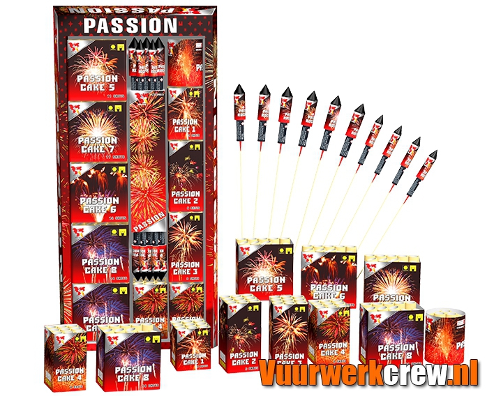 Passion China Red - Vuurwerkcrew