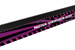 Mega shooter 800 - links China Red - Vuurwerkcrew