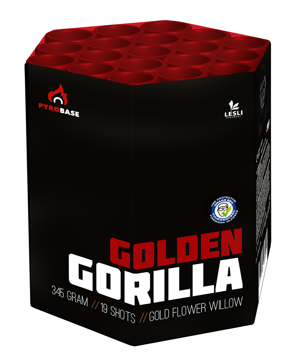 03701 Golden gorilla kopiëren